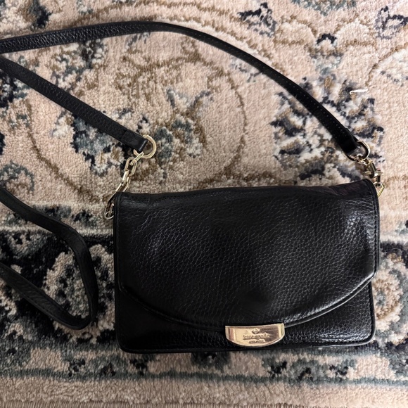 kate spade Handbags - Small black Kate spade crossbody bag